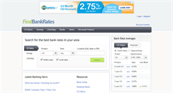 Desktop Screenshot of findbankrates.com